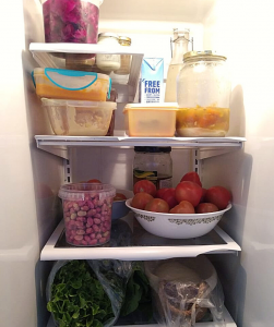 nevera organizada