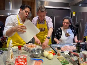 Clase de cocina internacional