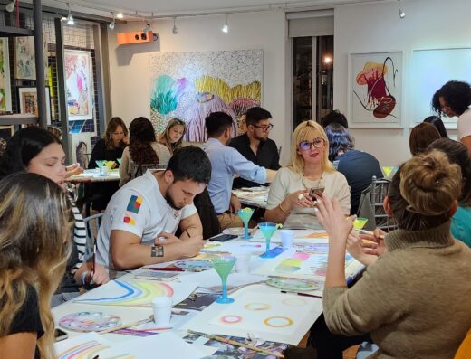 Vino y Arte en Galería Culto